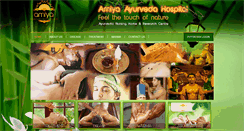 Desktop Screenshot of amiyaayurveda.com